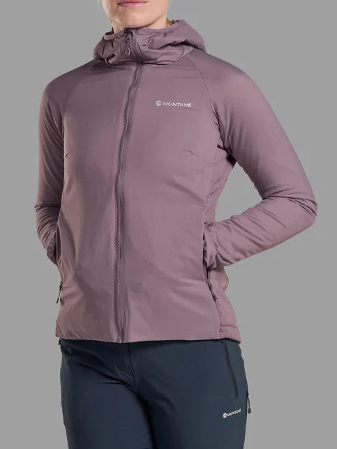 Montane Women's Sirocco Hooded Insulated Jacket Moonscape