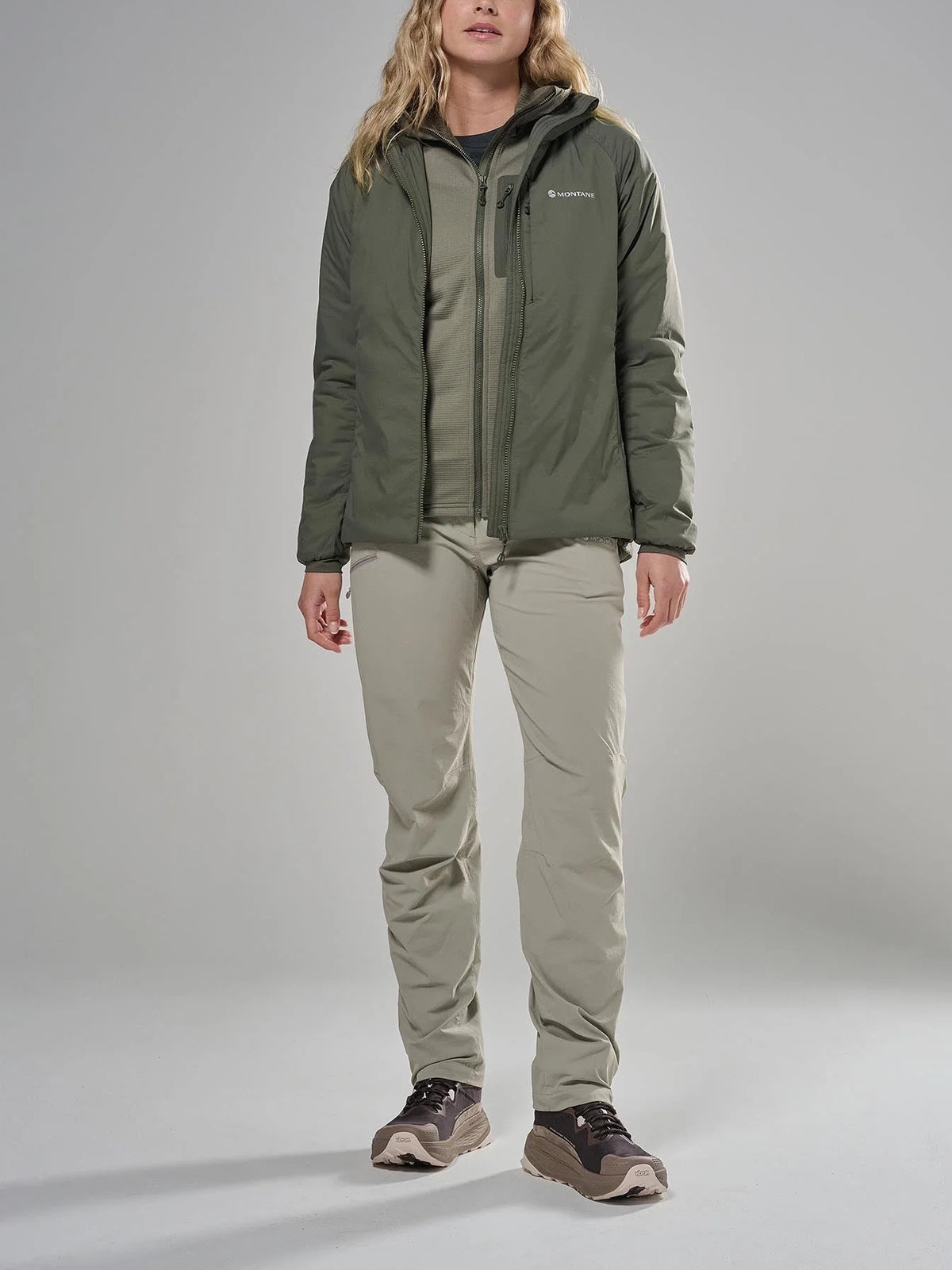 Montane Women's Sirocco XT Hooded Insulated Jacket Moss