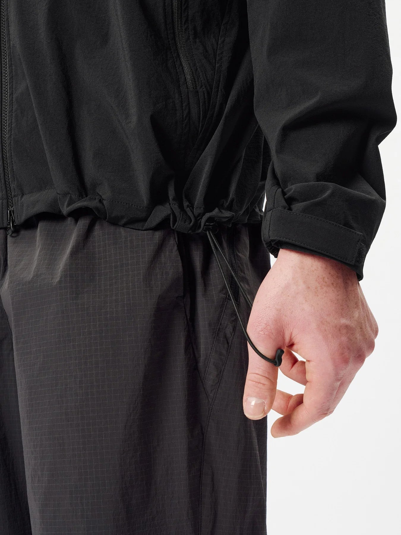 Goldwin KODENSHI Stretch Weave Jacket Black