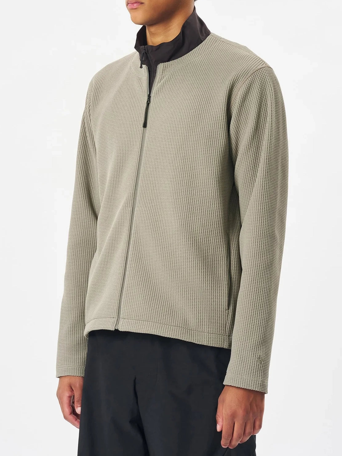 Goldwin WF Light Zip Cardigan Arid Beige