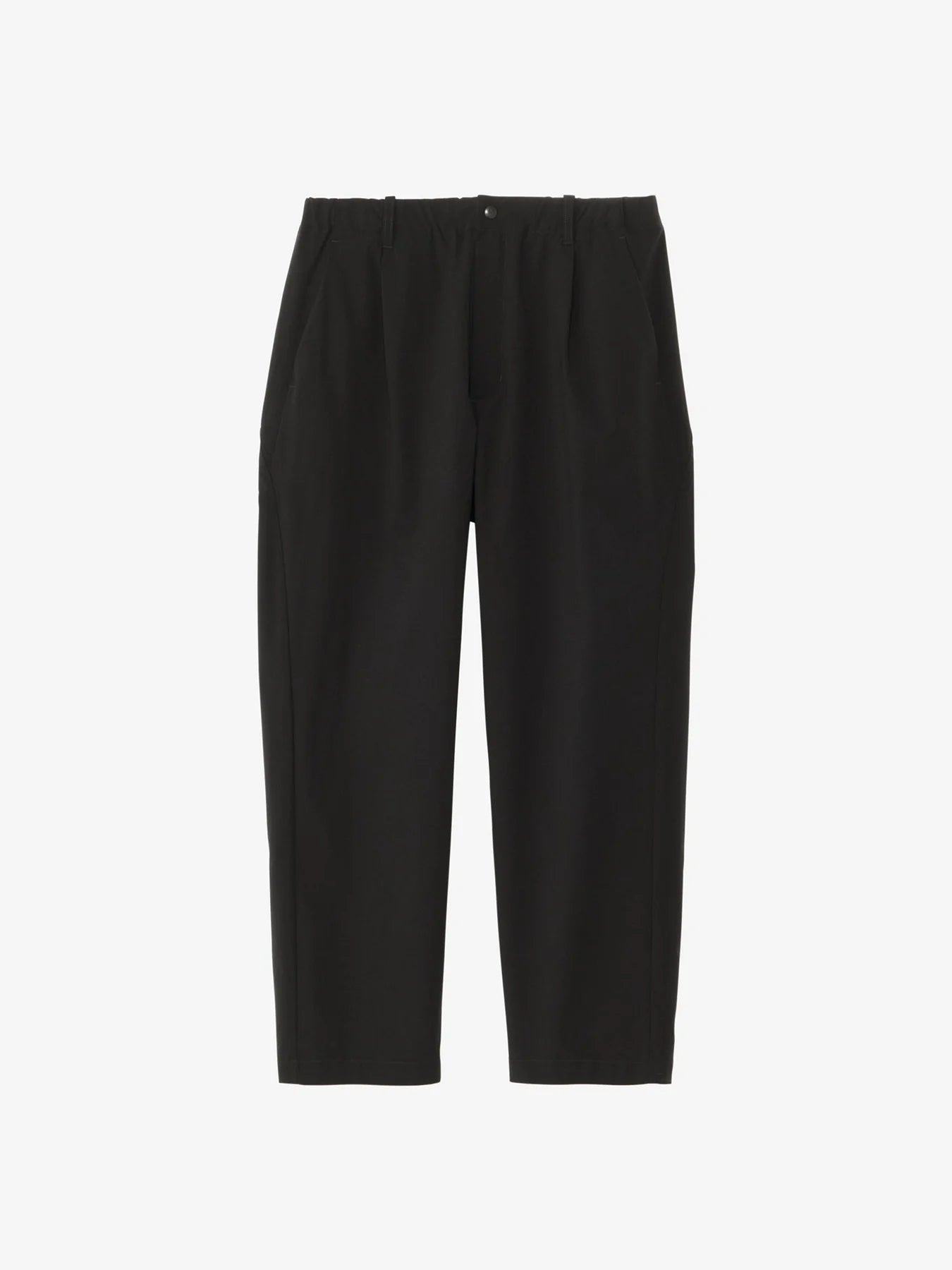 Goldwin One Tuck Tapered Light Pants Black