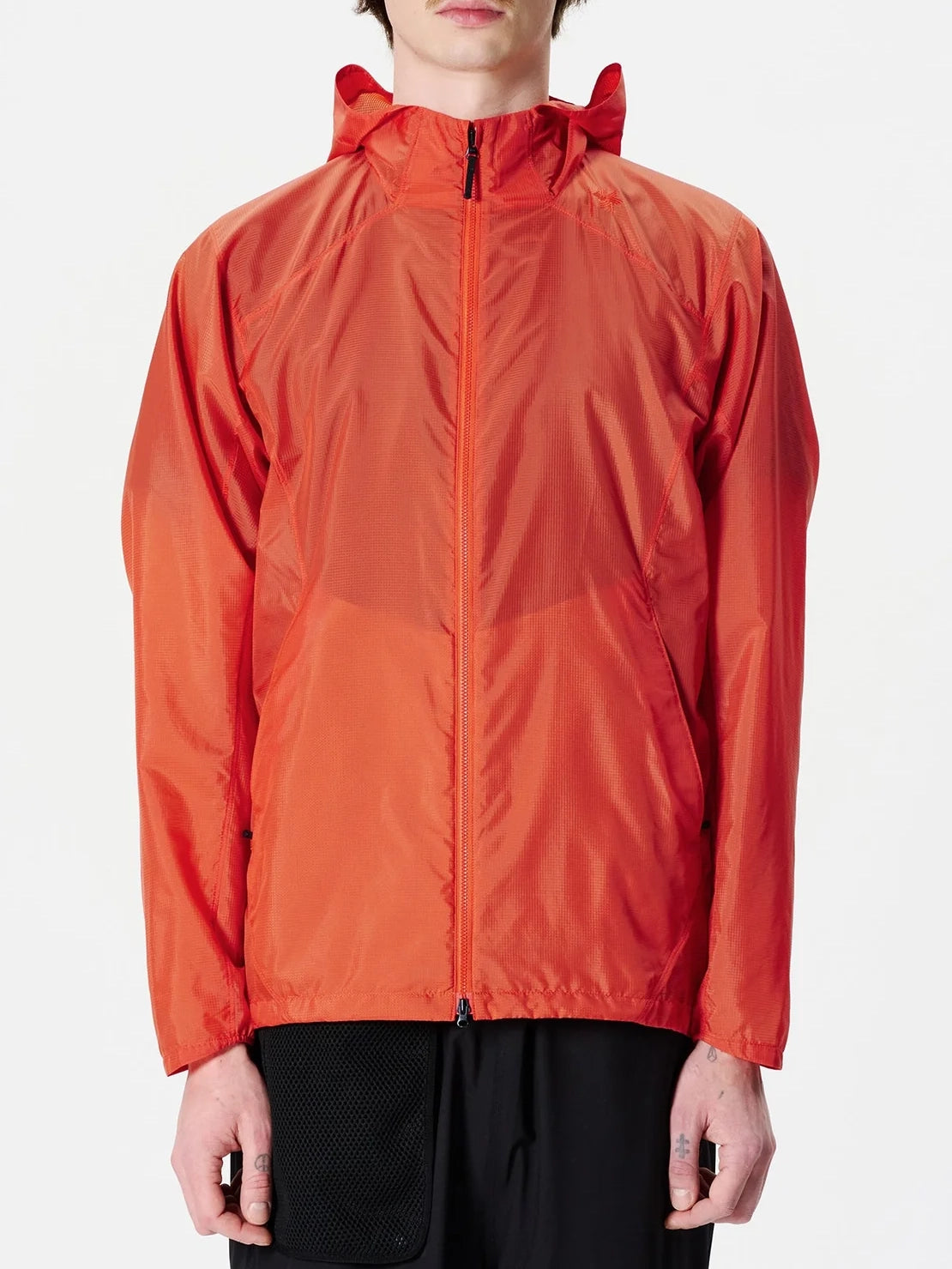 Goldwin Airly Shell Packable Wind Jacket Mid Gray