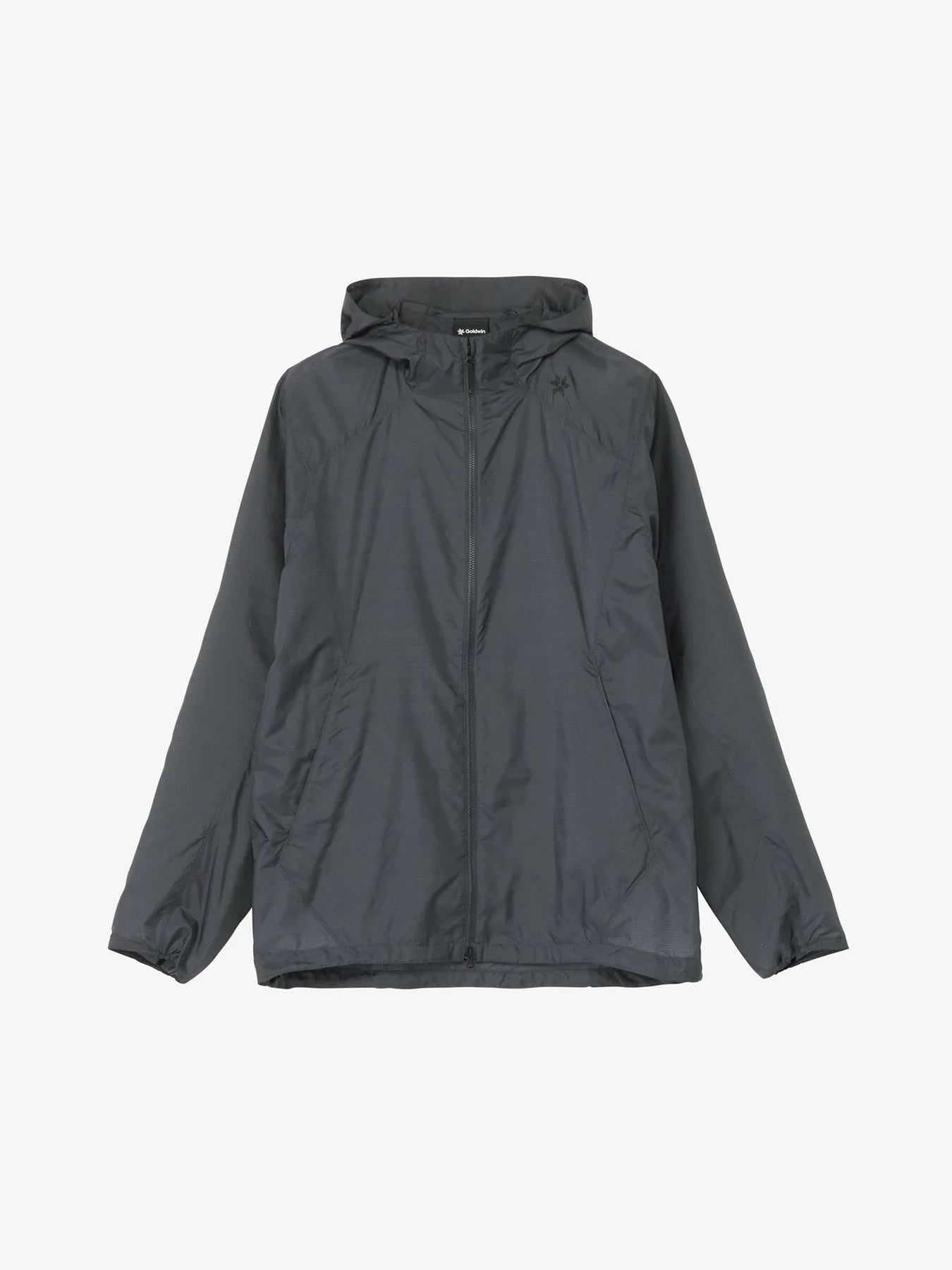 Goldwin Airly Shell Packable Wind Jacket Mid Gray