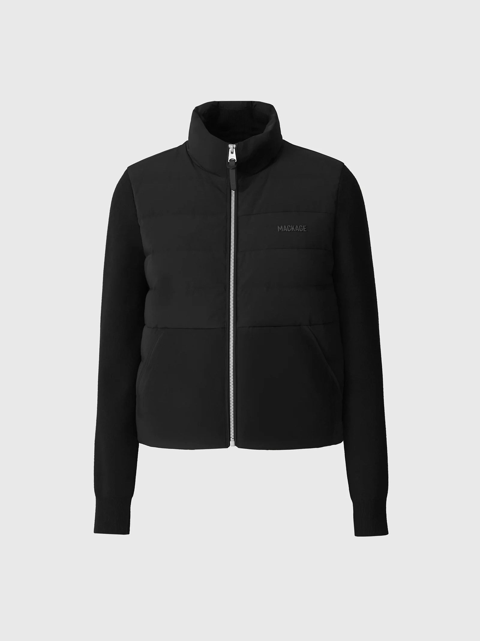 Mackage Gretel Hybrid Down Jacket Black