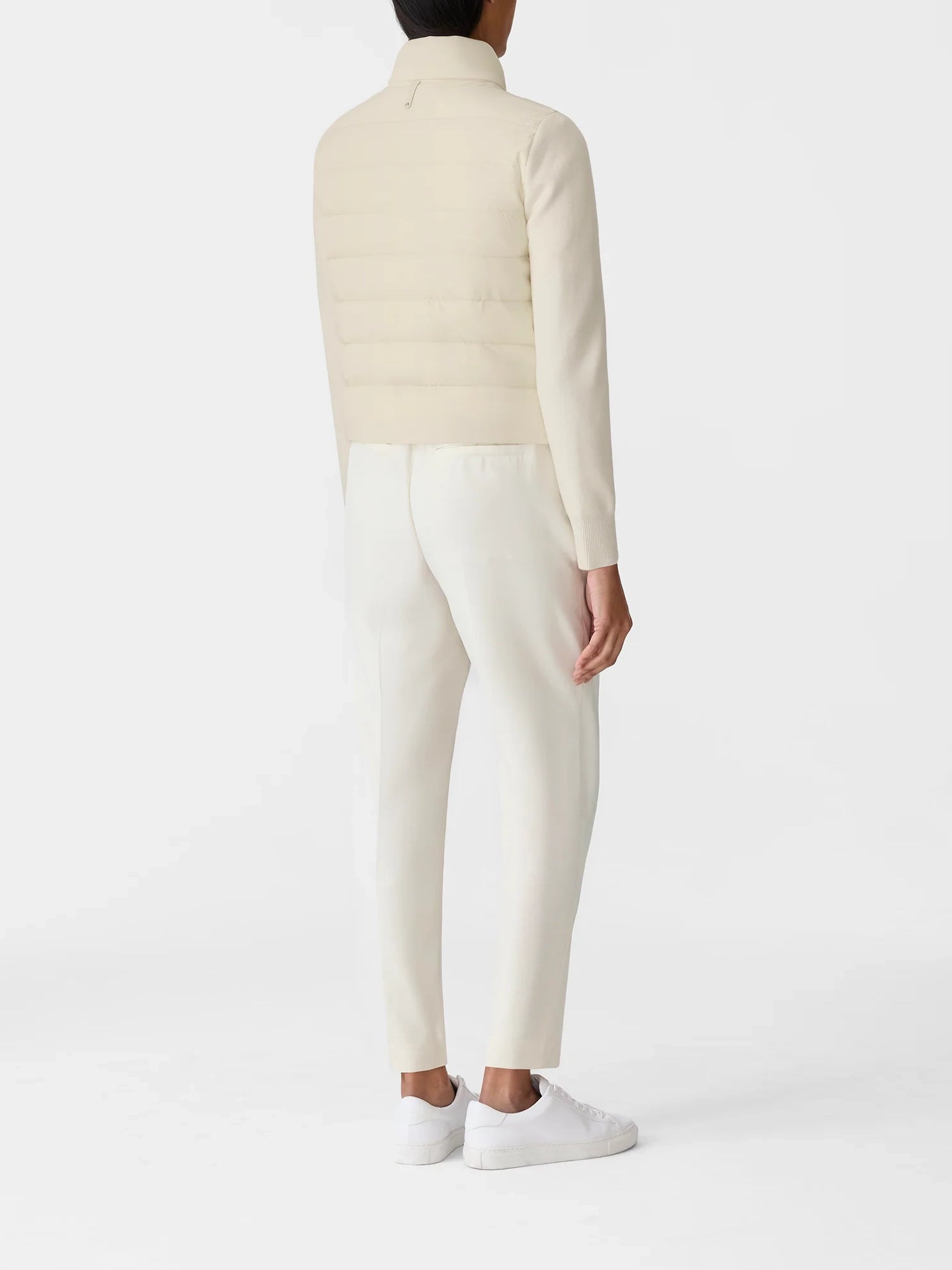 Mackage Gretel Hybrid Down Jacket Cream