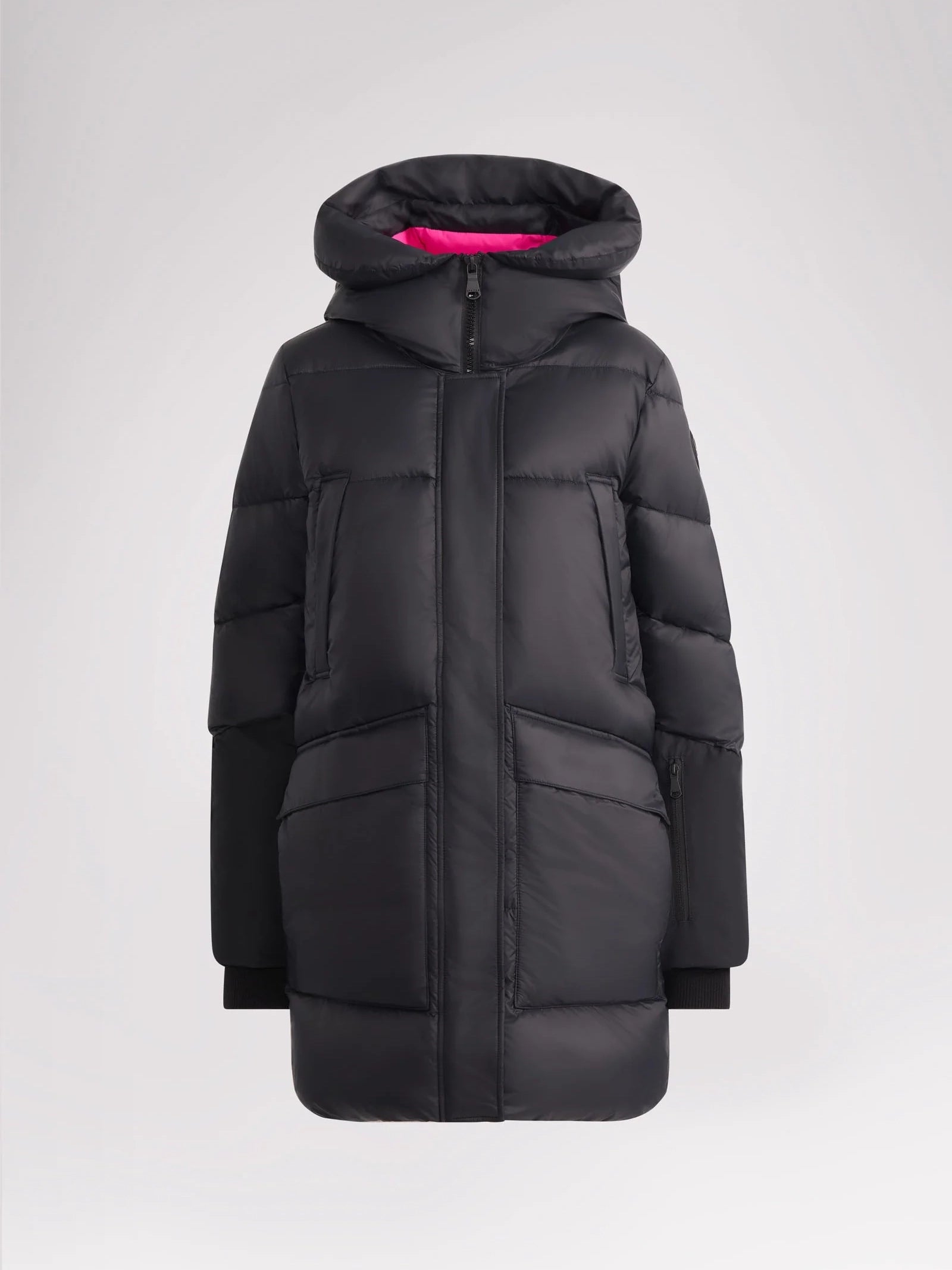 Pajar Heirani Women's Mid-Length Parka Puffer Black
