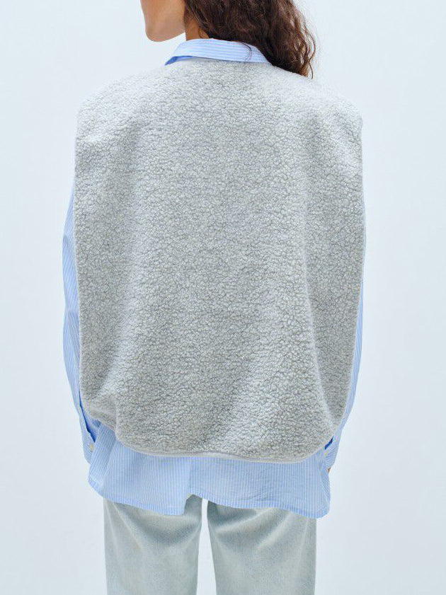 American Vintage Women's Vest Hoktown Polar Mel.