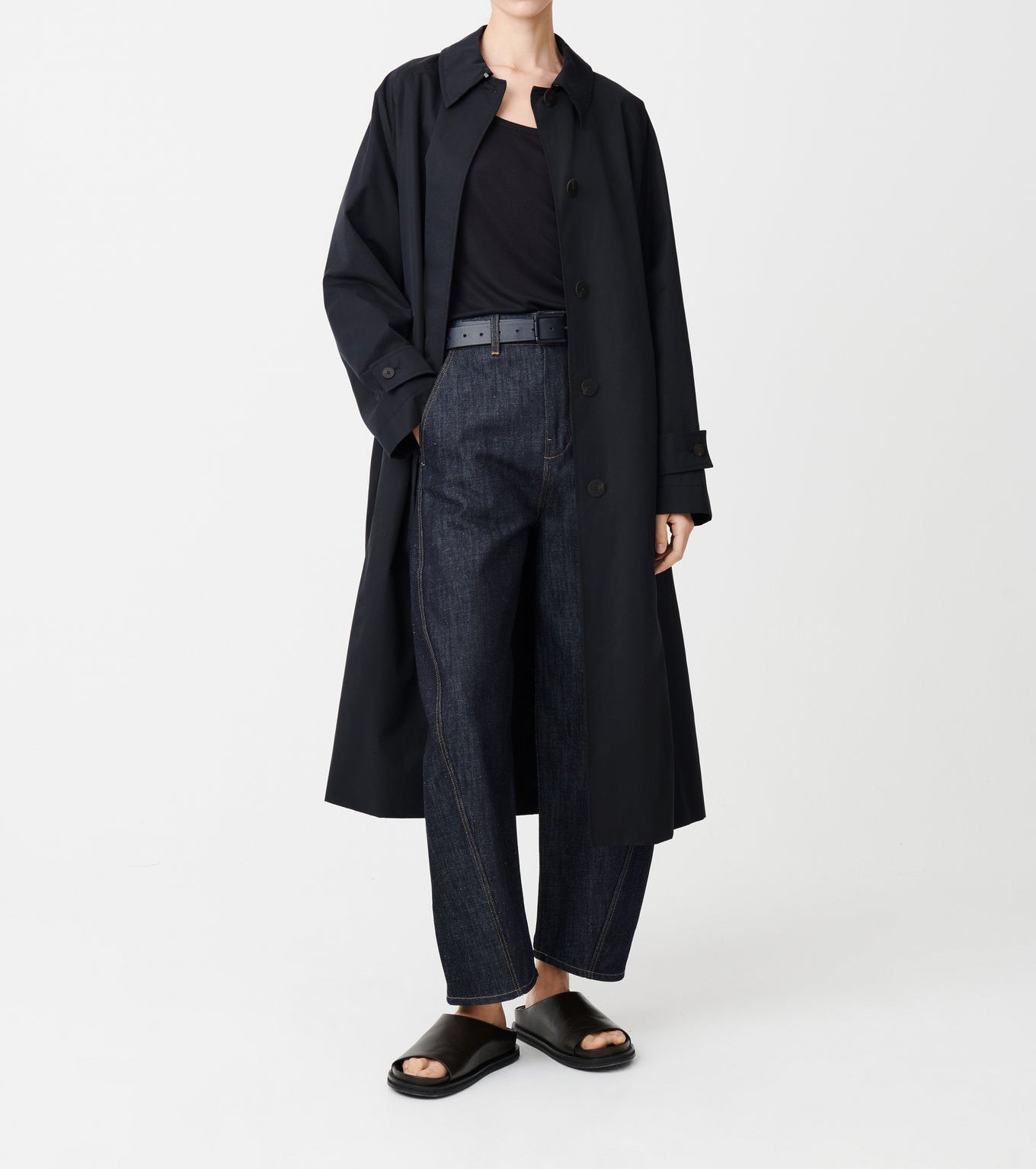 Studio Nicolson Holin Coat Navy