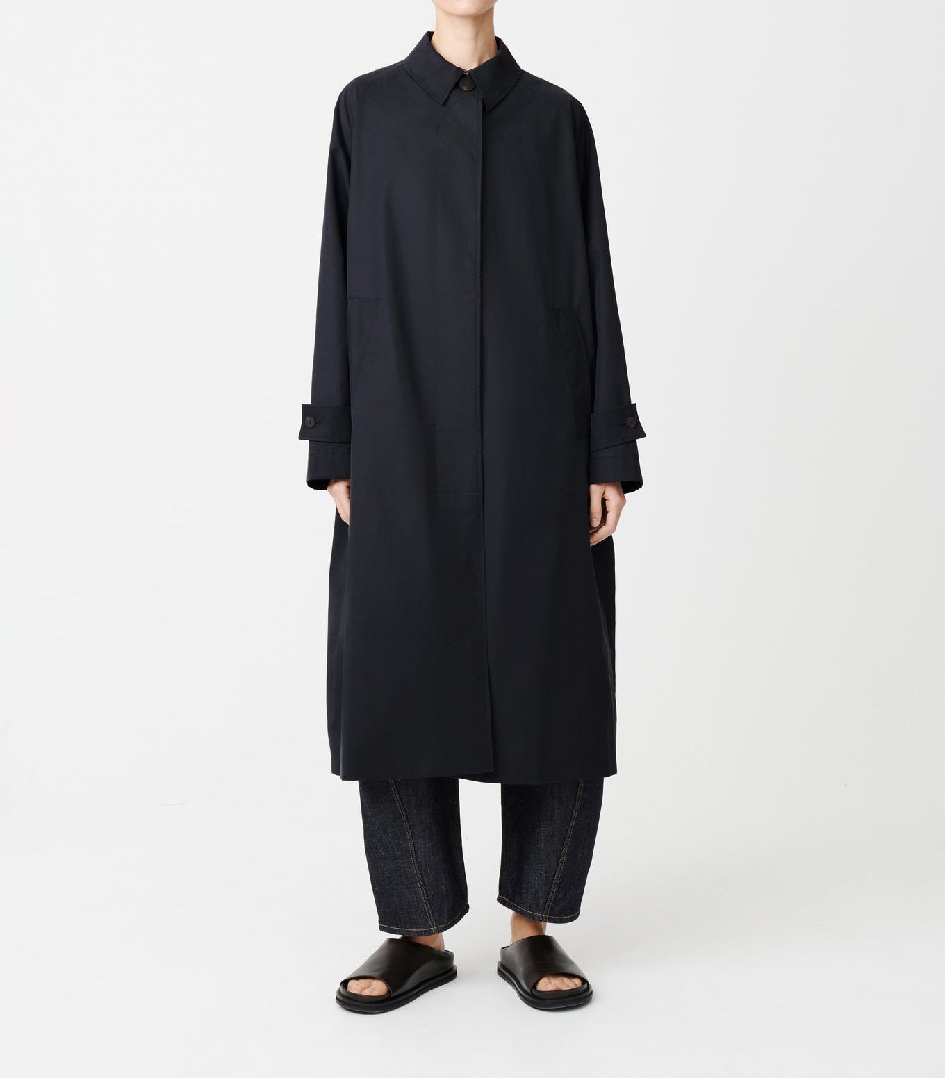 Studio Nicolson Holin Coat Navy
