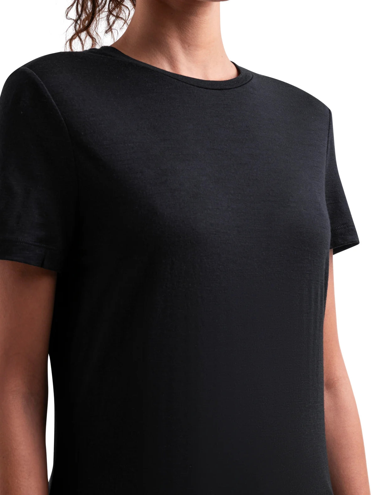 Icebreaker Women's Merino 150 Tech Lite Short Sleeve Tee Black