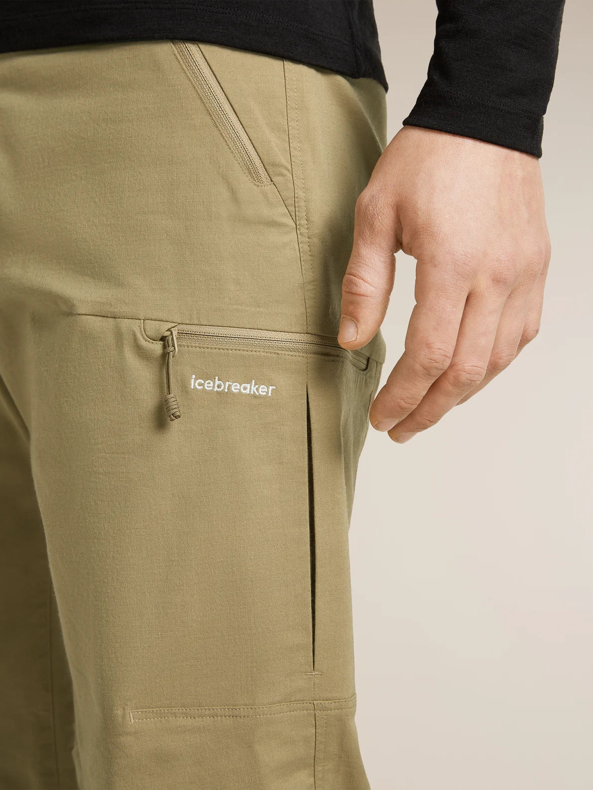 Icebreaker Men's Merino Blend Elevation Stretch Pants Cumin
