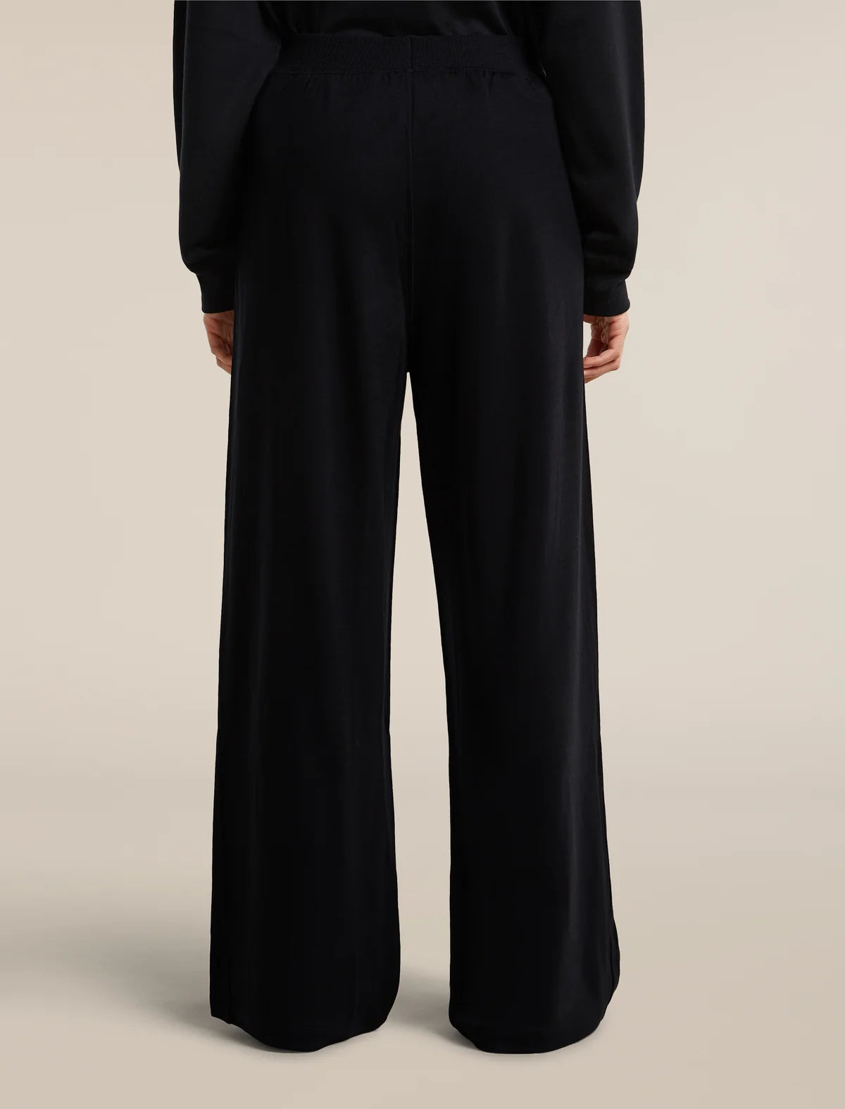 Icebreaker Women's Merino Blend 150 Drift Wide Leg Pants Black