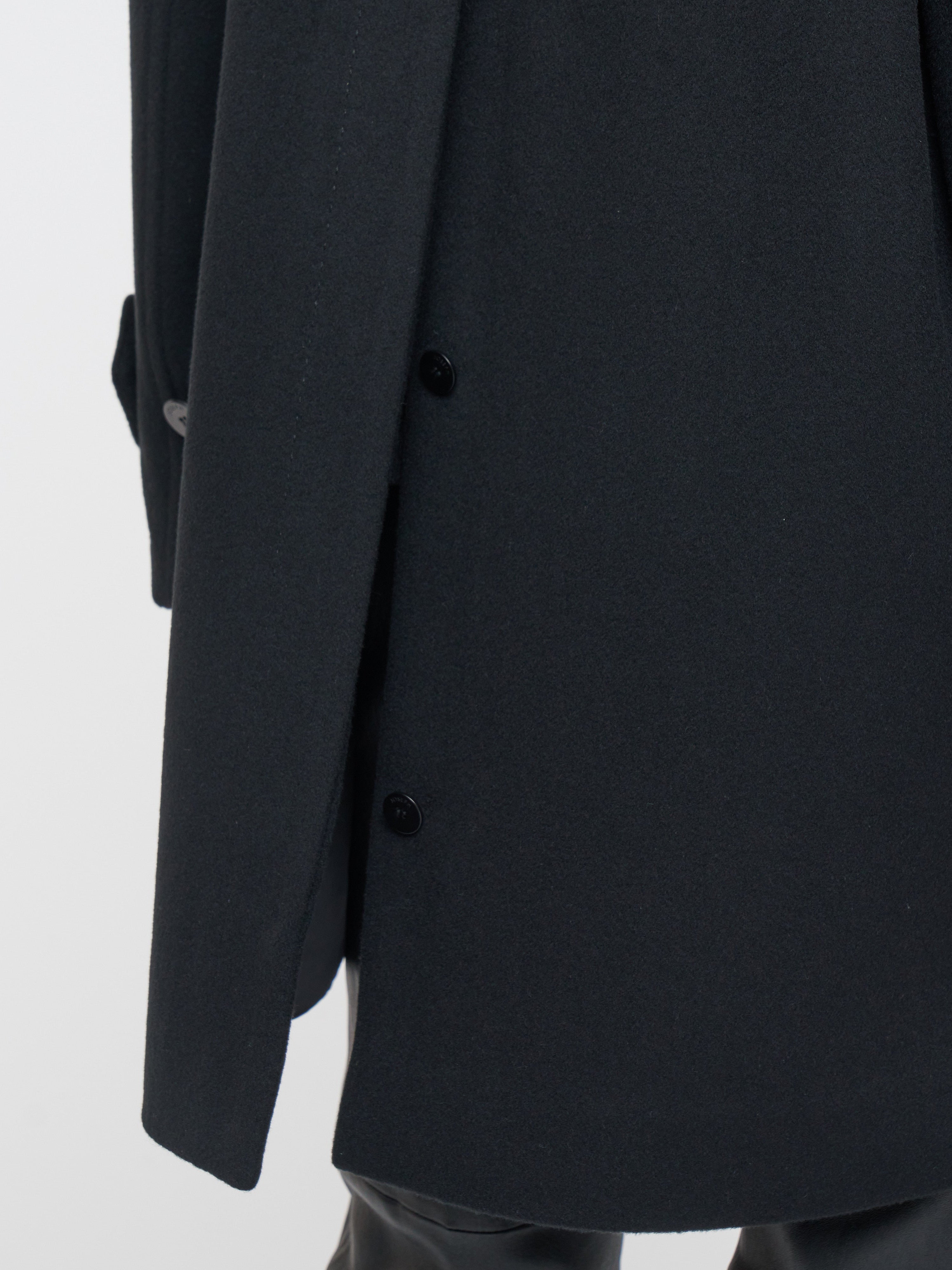 Joseph Loti Soft Wool Cashmere Coat Black