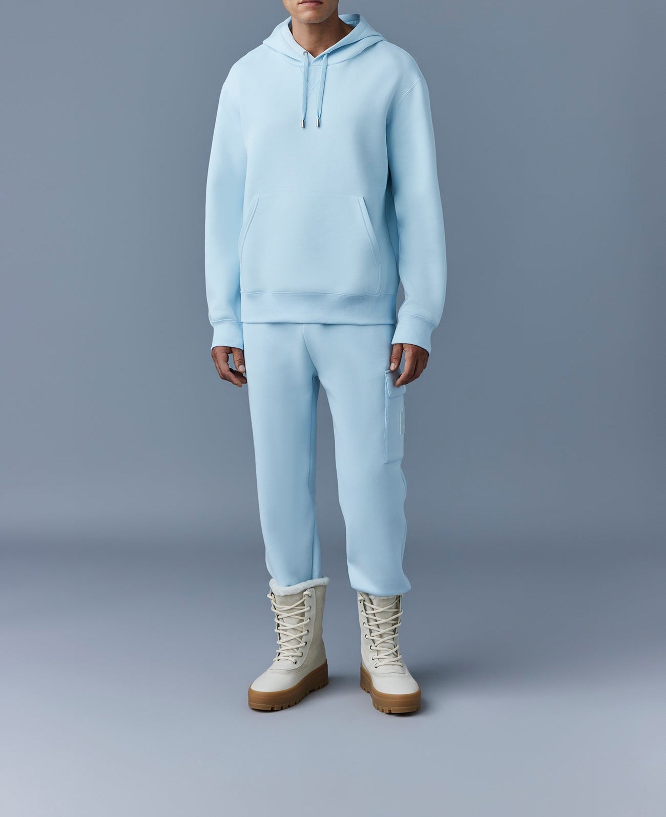 Mackage Krys Hoodie With Velvet Embroidery Air