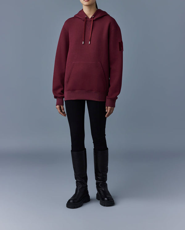 Krys Hoodie With Velvet Embroidery
