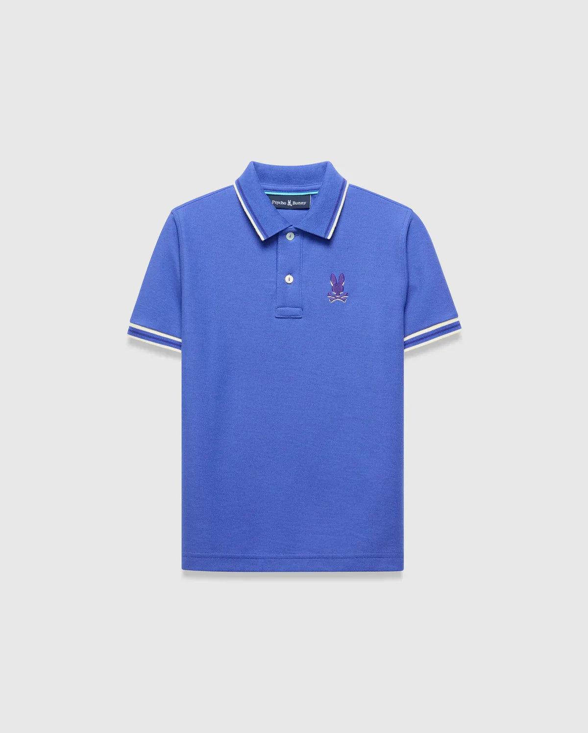 Psycho Bunny Kids Brad Pique Polo Amparo Blue