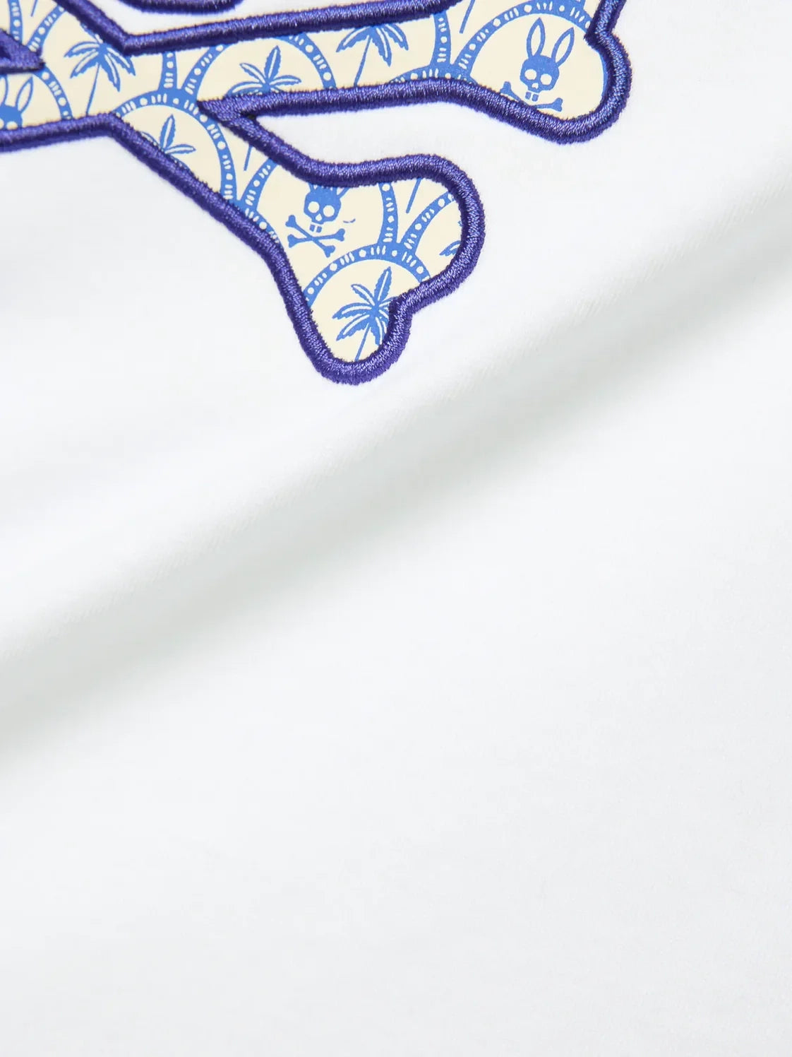Psycho Bunny Kids Brad Graphic Tee White
