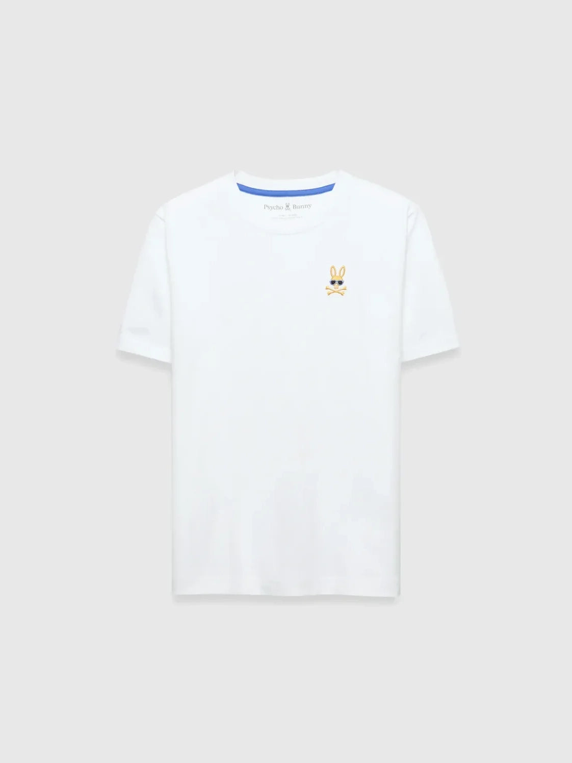 Psycho Bunny Kids Sunny Chest Graphic Tee White