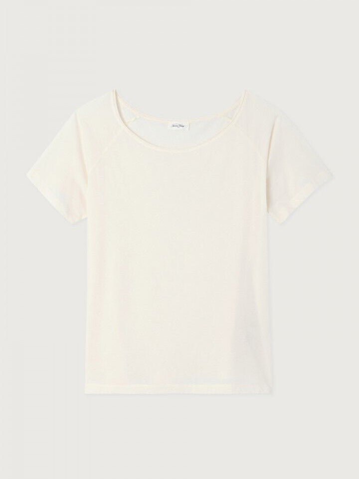American Vintage Women's T-shirt Laloom White