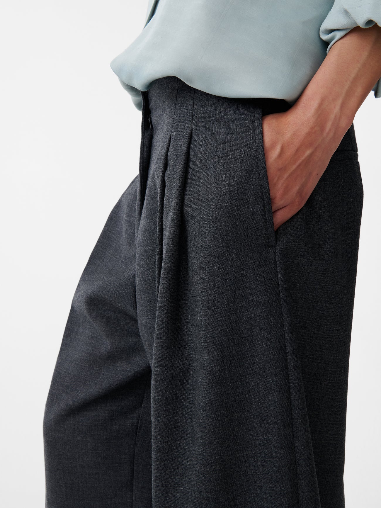 Studio Nicolson Lira Pant Slate Melange