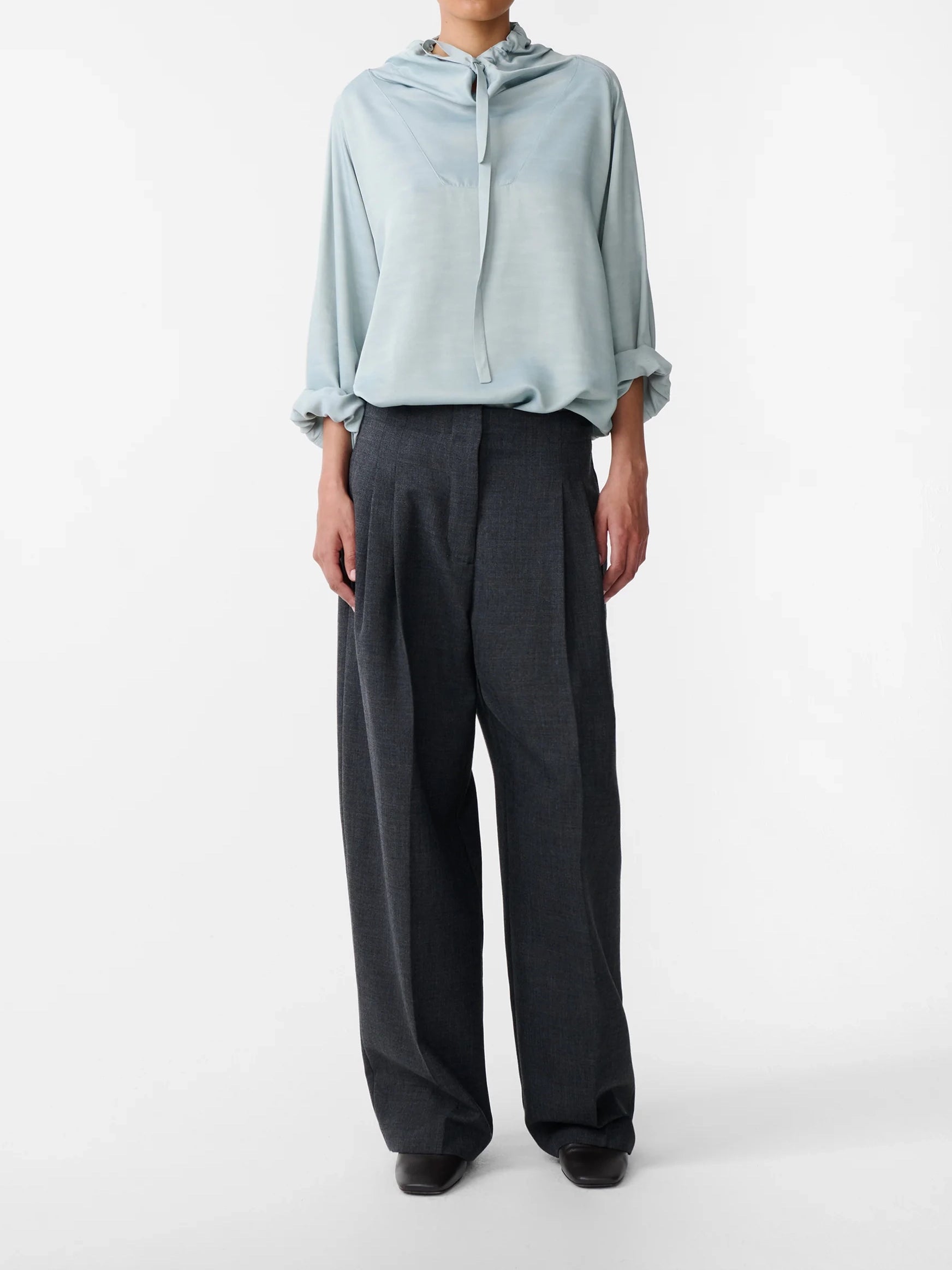 Studio Nicolson Lira Pant Slate Melange