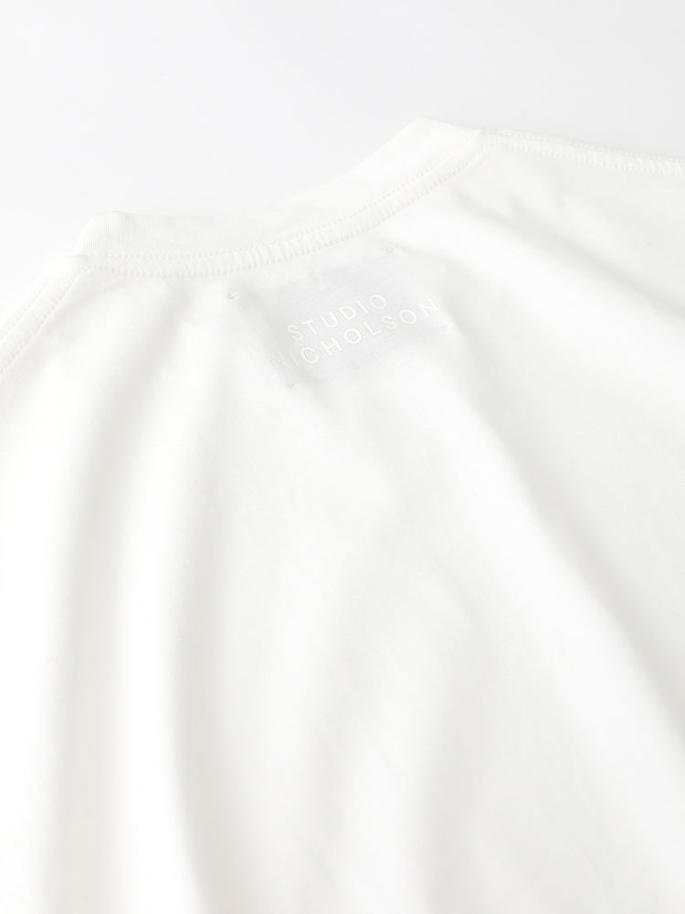 Studio Nicolson Loop Long Sleeve T-Shirt White