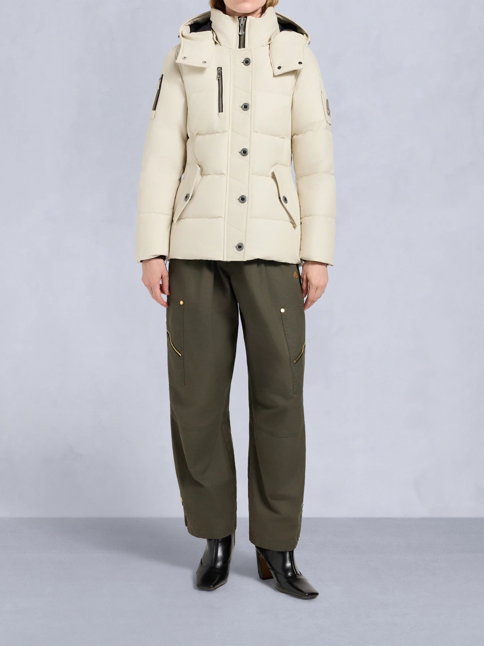 Moose Knuckles Original 3Q Jacket Alabaster