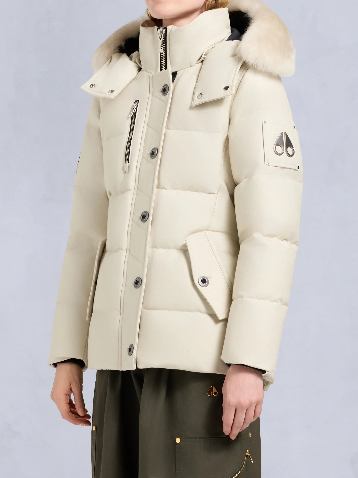 Moose Knuckles Original 3Q Jacket Alabaster