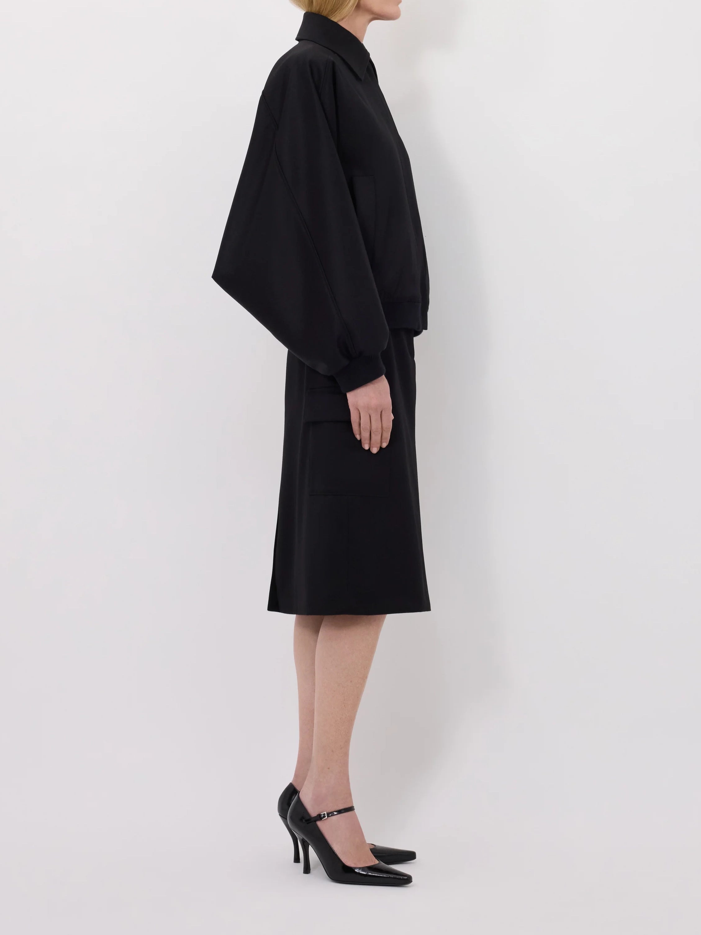 Loulou de Saison Frost Wool jacket Black