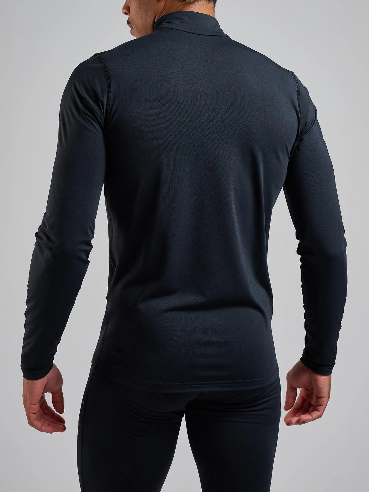 Montane Men's Dart XT Thermal Zip Neck Long Sleeved Top Black