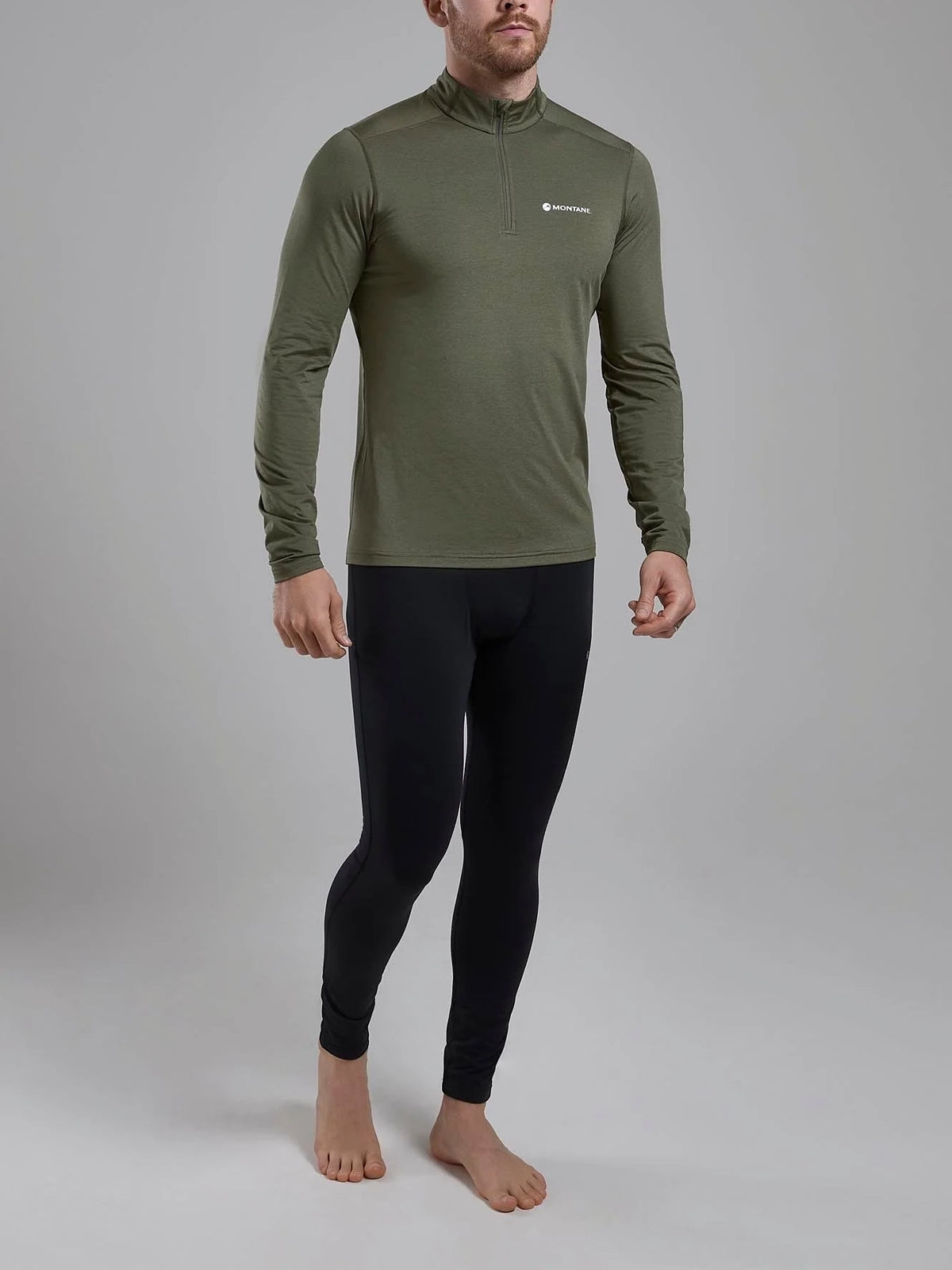 Montane Men's Dart XT Thermal Zip Neck Long Sleeved Top Caper
