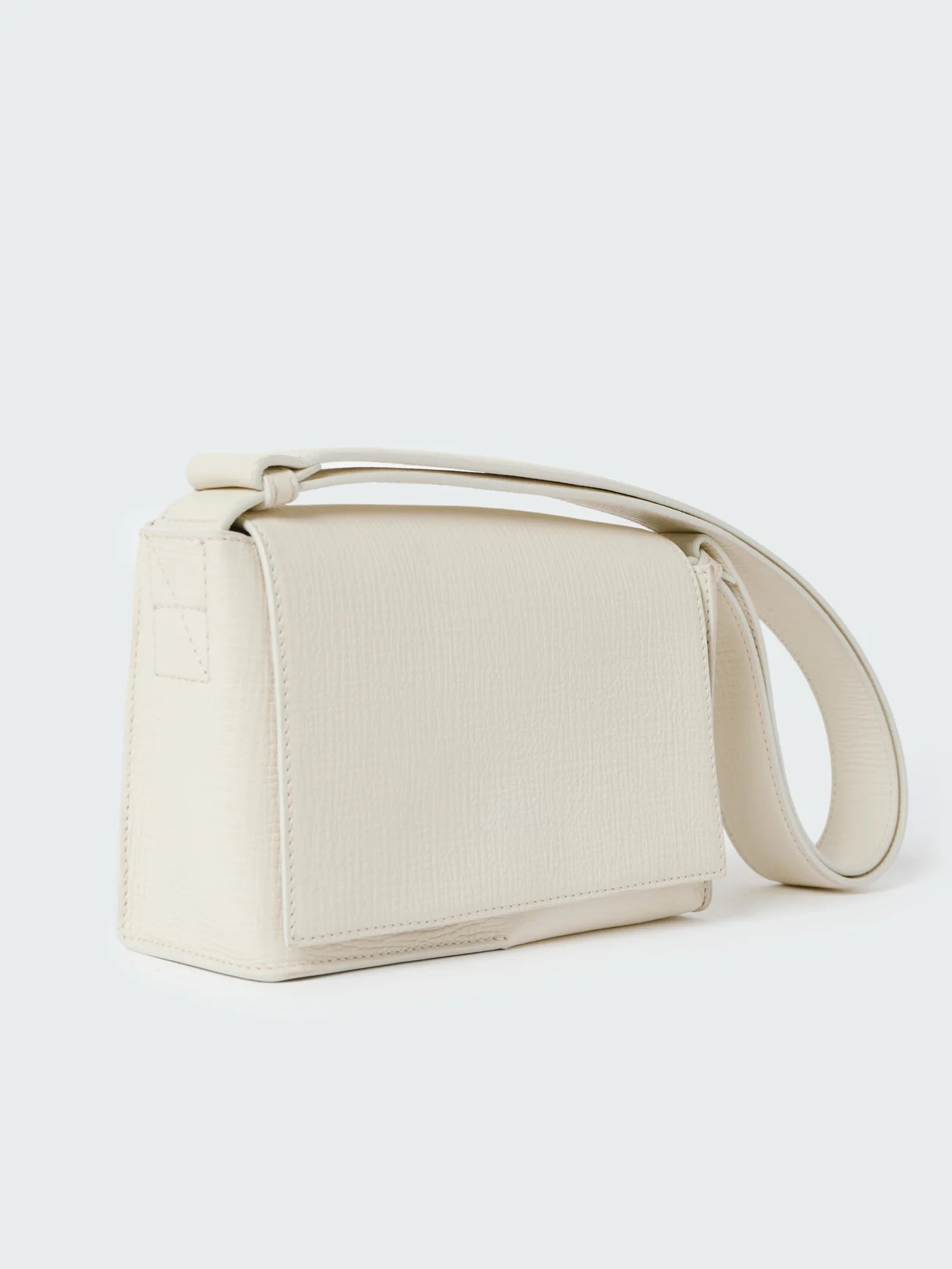 Studio Nicholson Meshi Mini Leather Bag Parchment