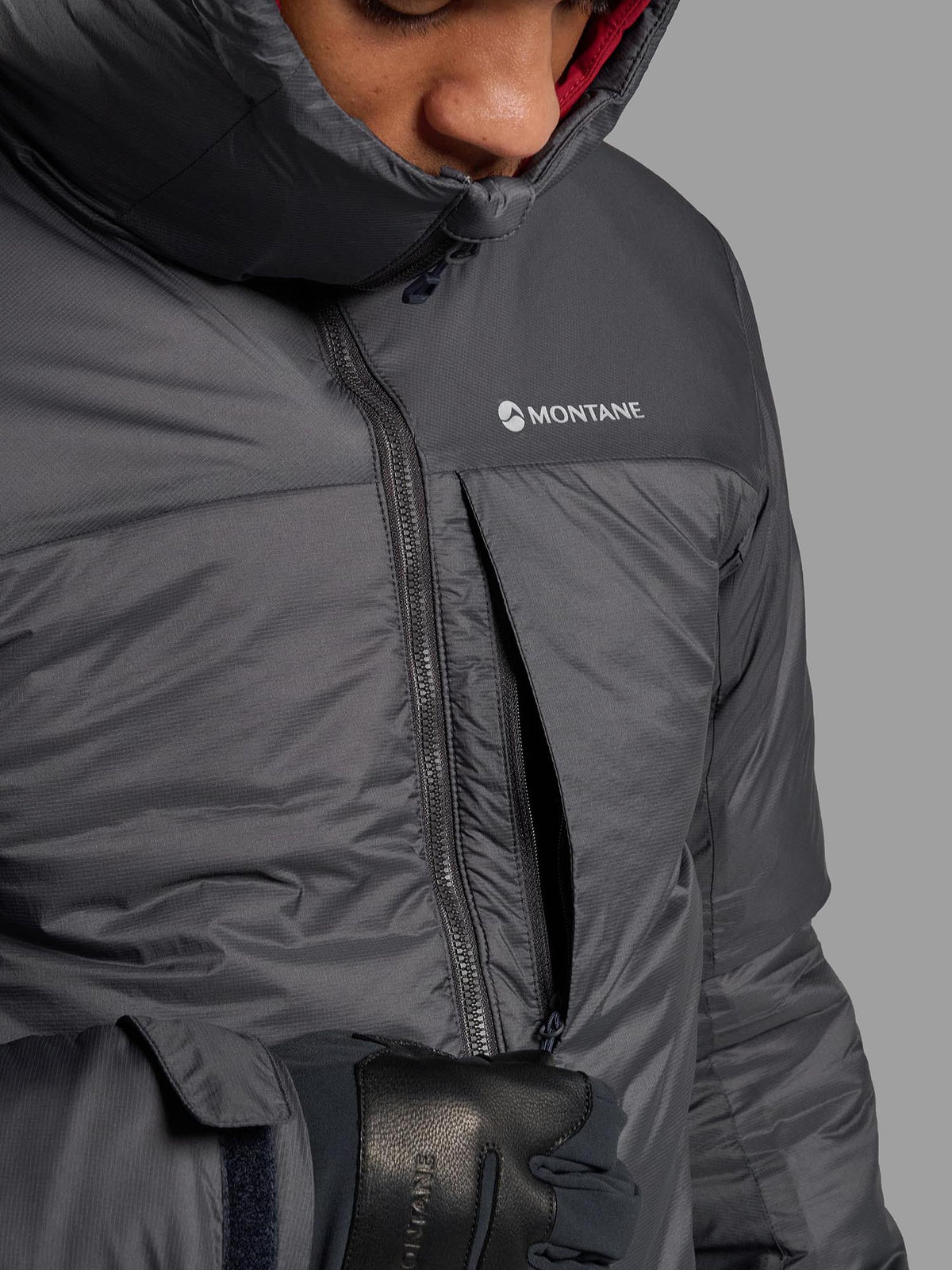 Montane Men's Fortes XT Hooded Insulated Jacket Midnight Grey