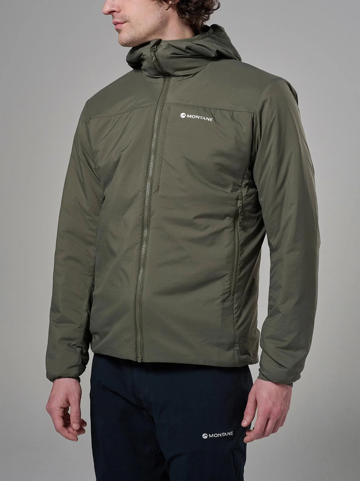Montane Men's Sirocco XT Hooded Insulated Jacket Moss