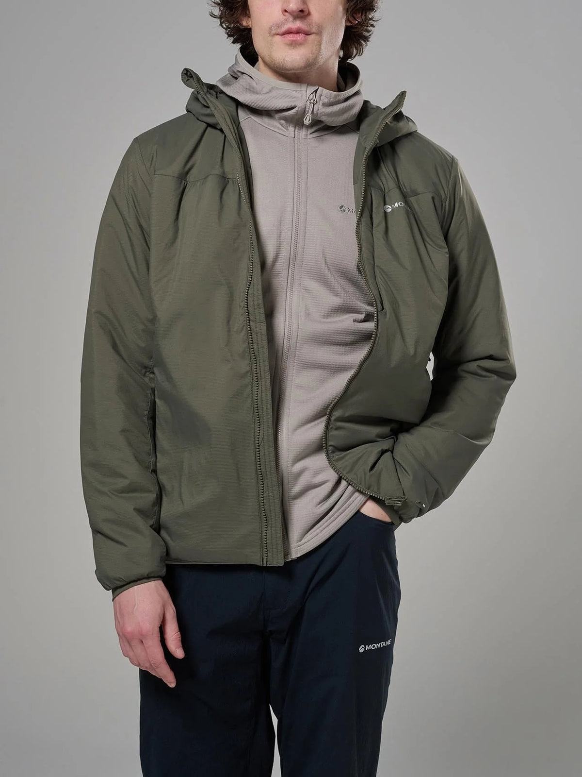 Montane Men's Sirocco XT Hooded Insulated Jacket Moss