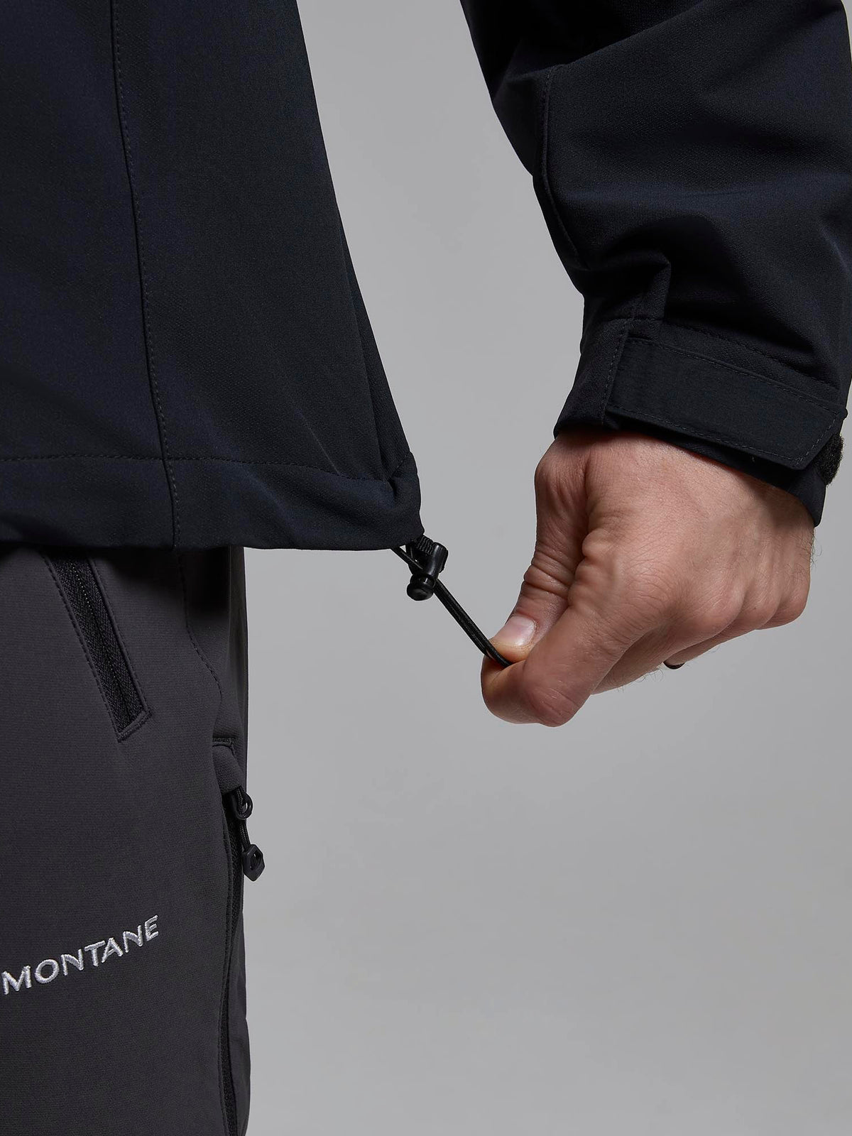 Montane Men's Tenacity XT Hooded Softshell Jacket Black
