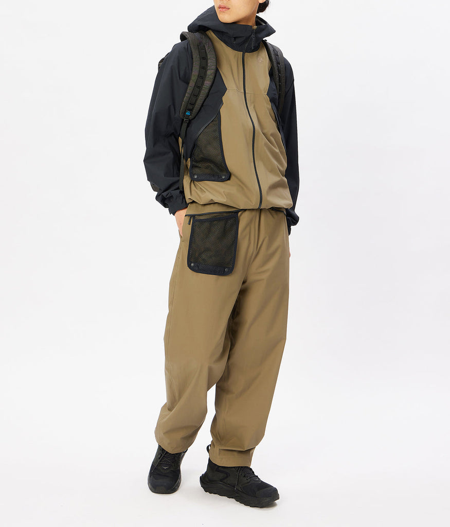 Goldwin Pertex Shieldair Mountaineering Jacket Black/Desert Taupe