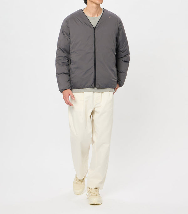 Goldwin V-Neck Zip Down Cardigan Black