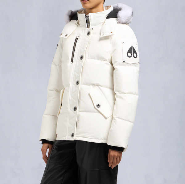 Moose Knuckles Ladies 3Q Shearling Jacket Milky Way