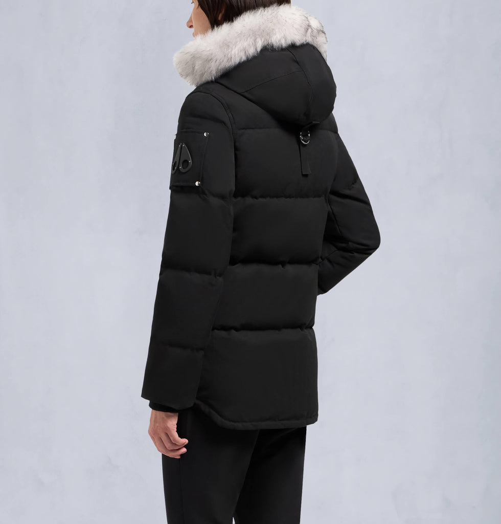 Moose Knuckles Ladies Original 3Q Shearling Black