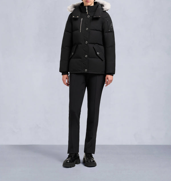 Moose Knuckles Ladies Original 3Q Shearling Black