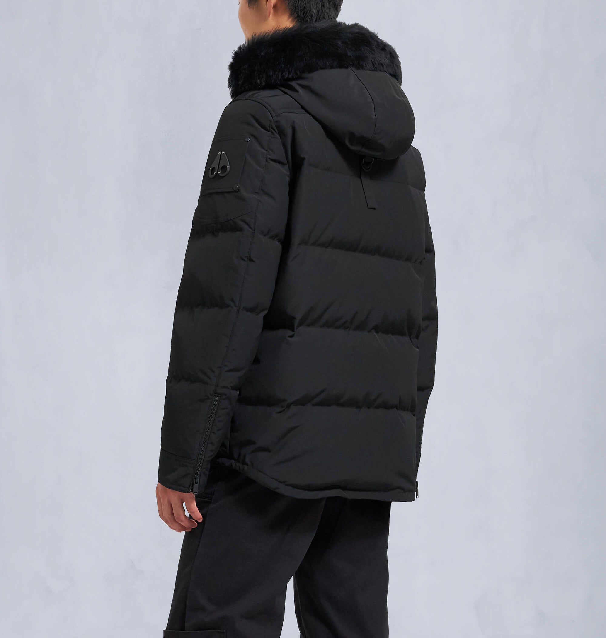 Moose Knuckles Men's Onyx Round Island Jacket Black