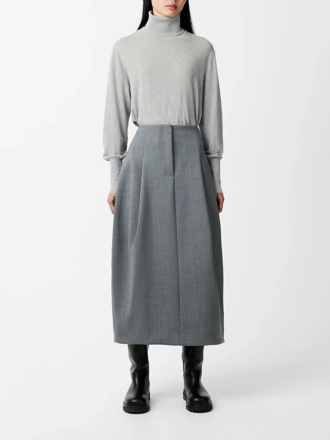 Studio Nicolson Nilo Knit Light Grey Marl