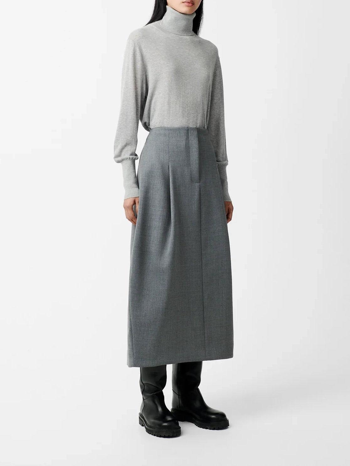 Studio Nicolson Nilo Knit Light Grey Marl