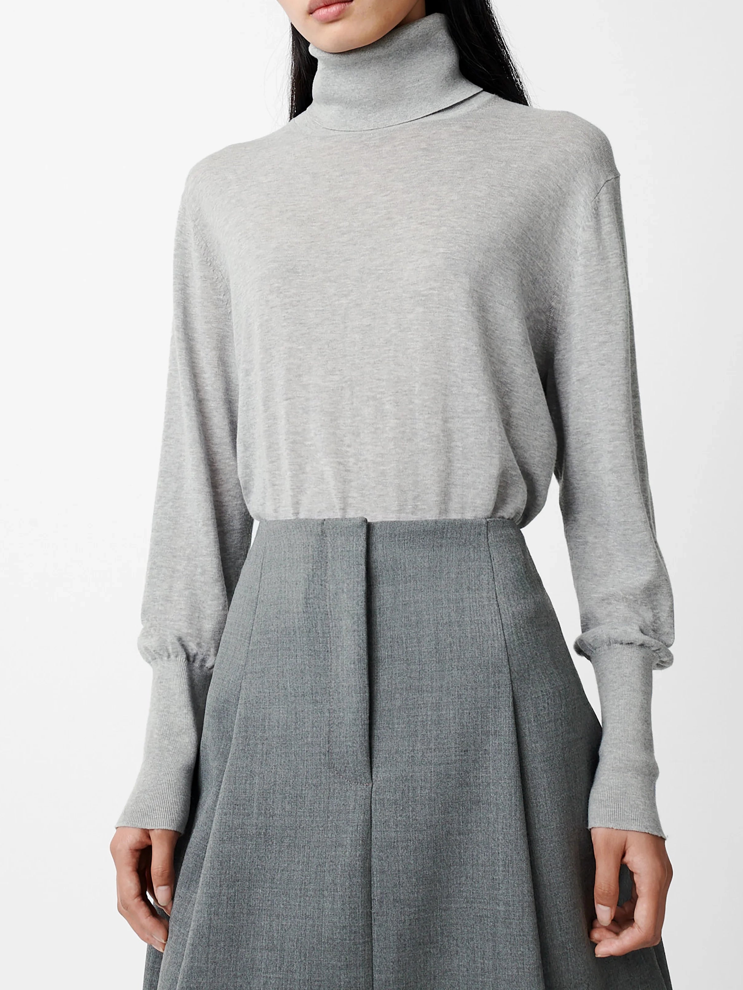 Studio Nicolson Nilo Knit Light Grey Marl