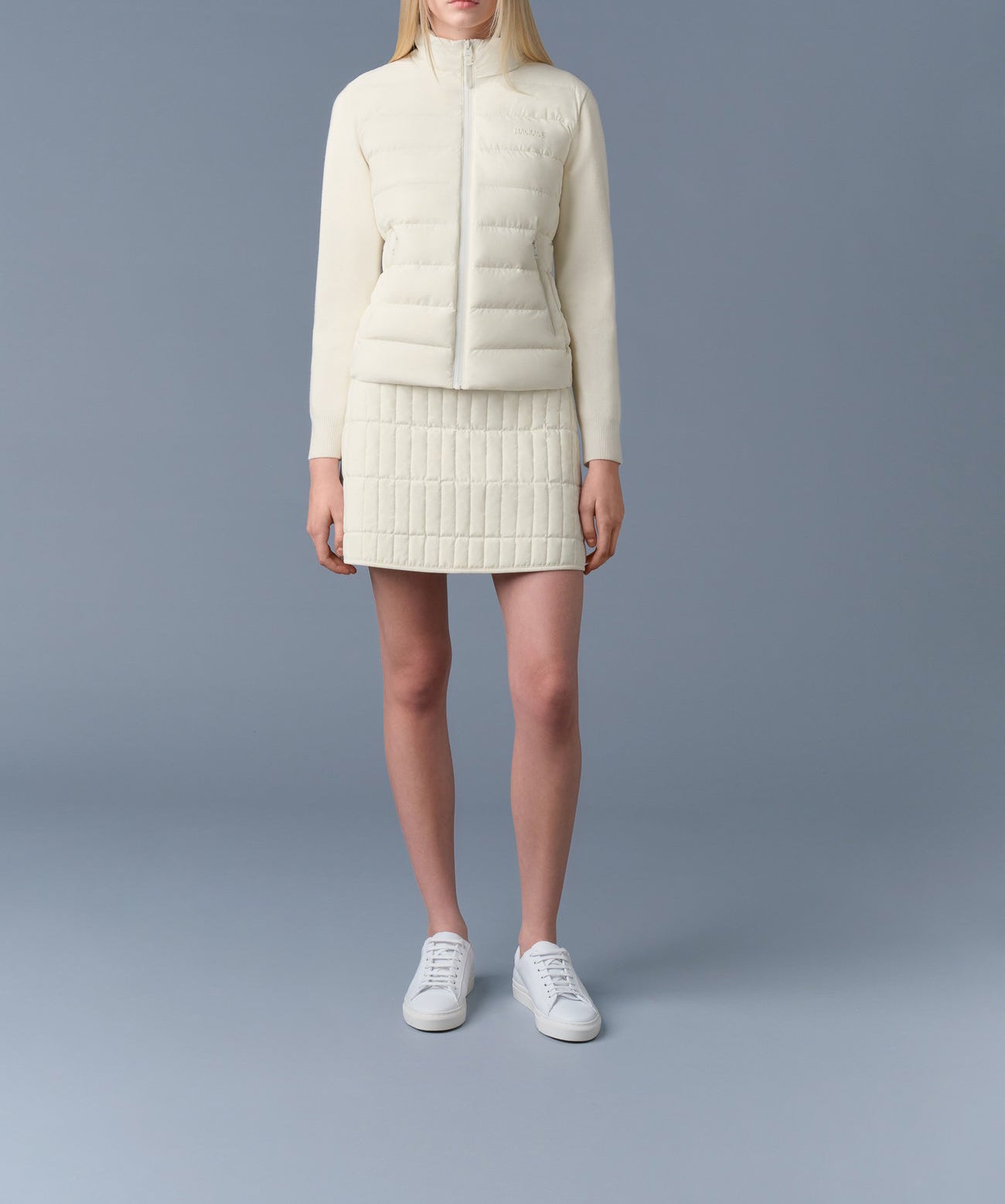 Mackage Oceane-City Light Down Jacket Cream