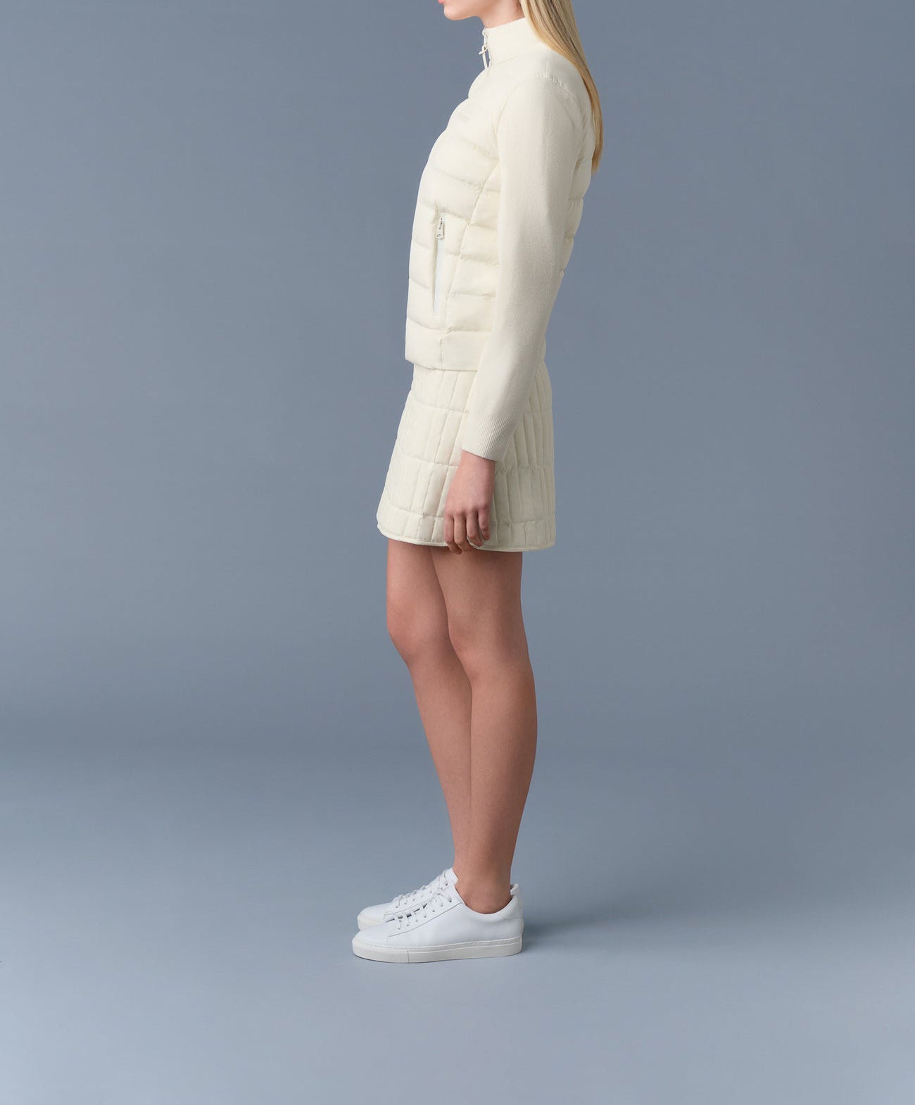 Mackage Oceane-City Light Down Jacket Cream