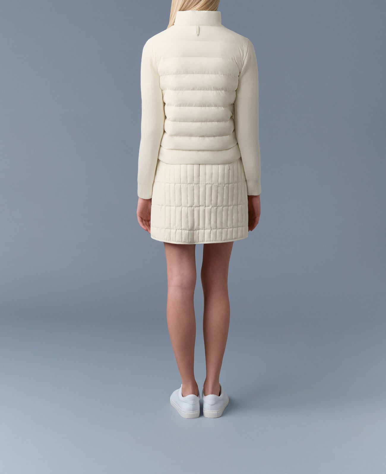 Mackage Oceane-City Light Down Jacket Cream
