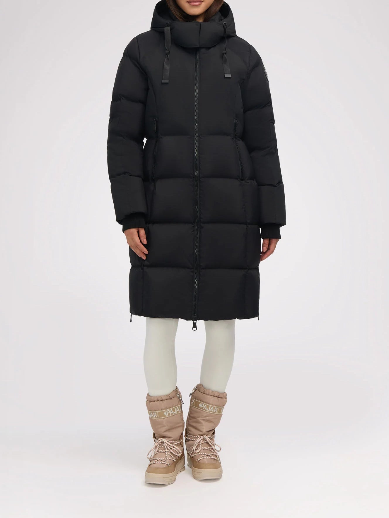Pajar Zaniah Women's Long Puffer Jacket Black