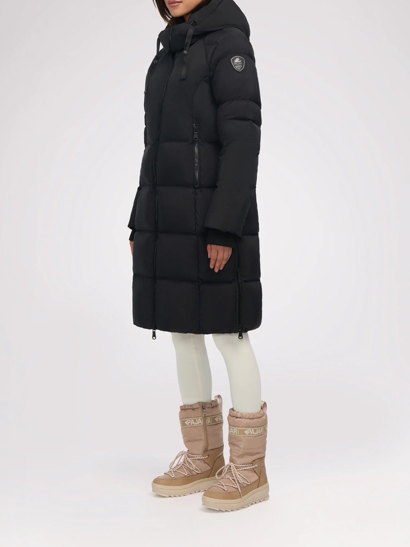Pajar Zaniah Women's Long Puffer Jacket Black